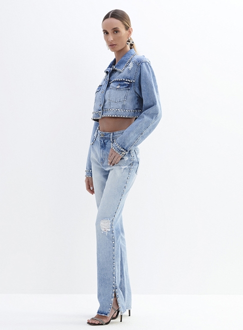Calça Jeans Cecci New Com Bord. Manual - LCECCI