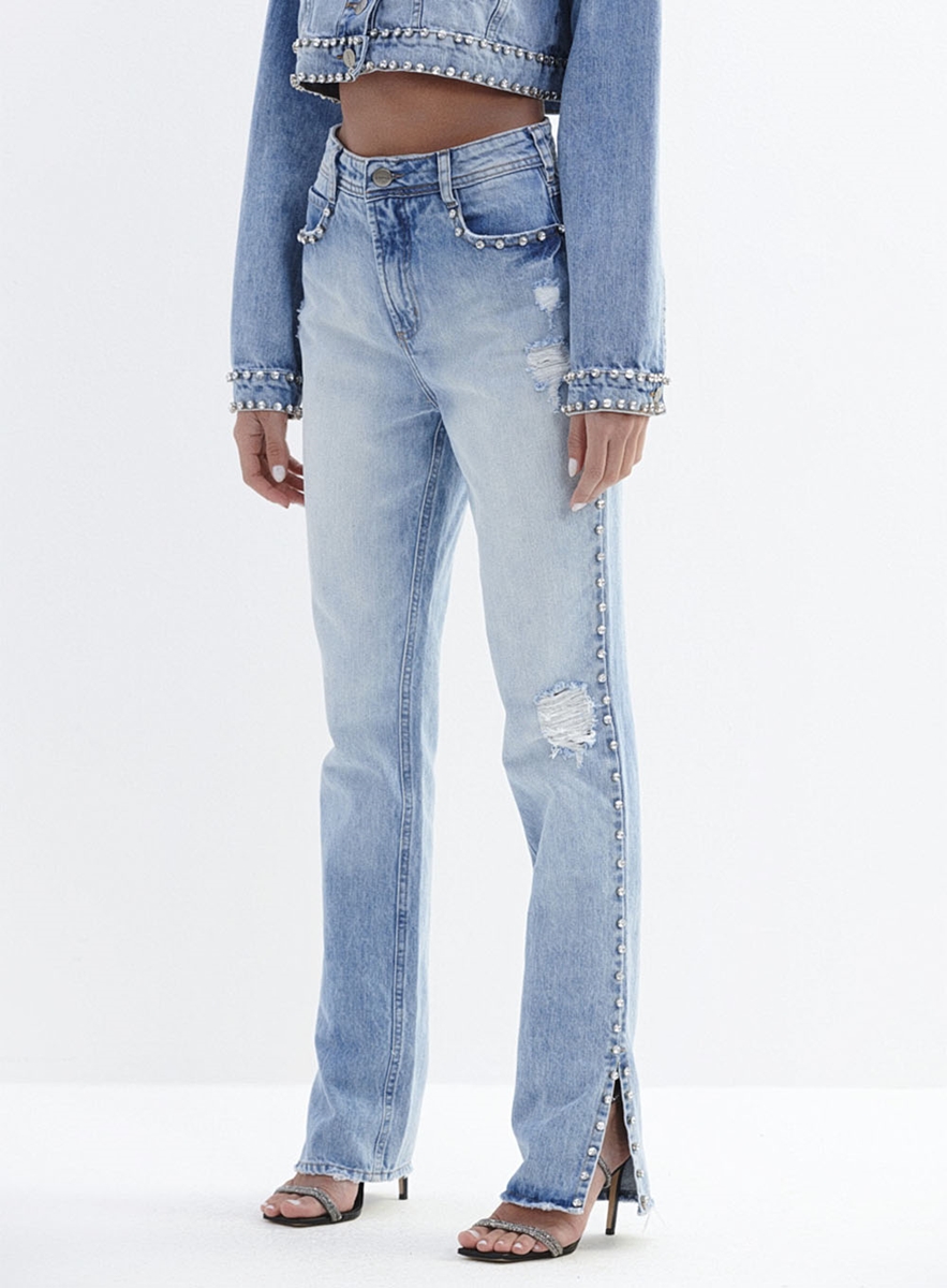 Calça Jeans Cecci New Com Bord. Manual - LCECCI