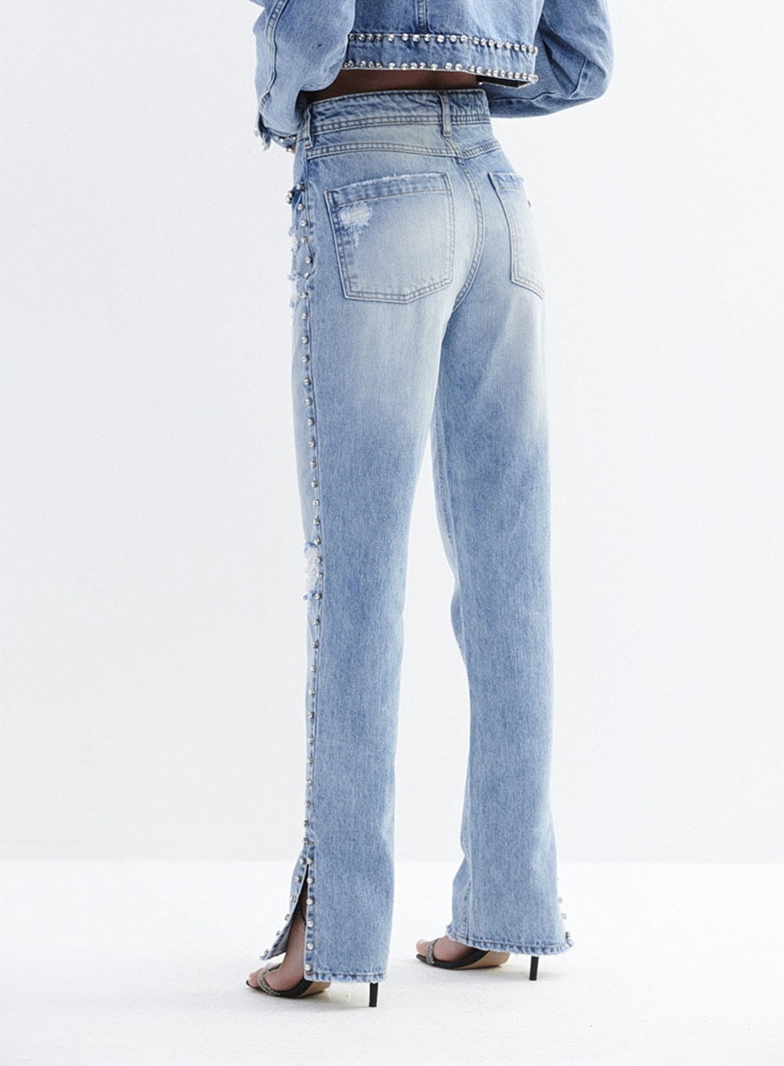 Calça Jeans Cecci New Com Bord. Manual - LCECCI