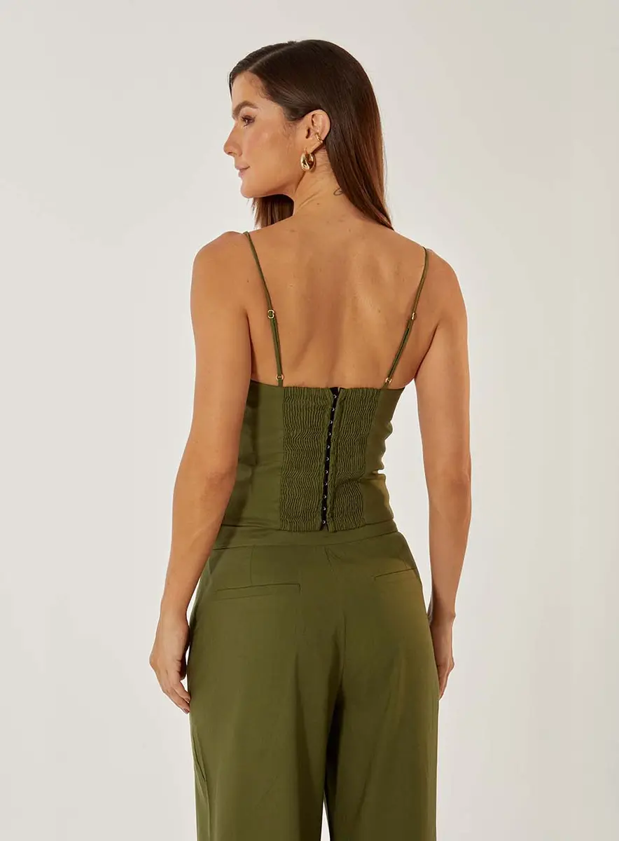 Blusa Com Detalhe Transpassado Preto Souisy