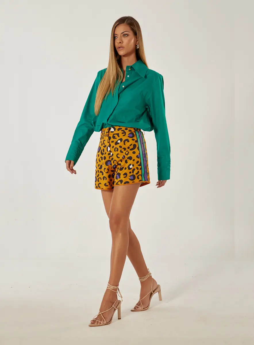 Camisa Alfaiataria Com Bolsos Off Shell Souisy