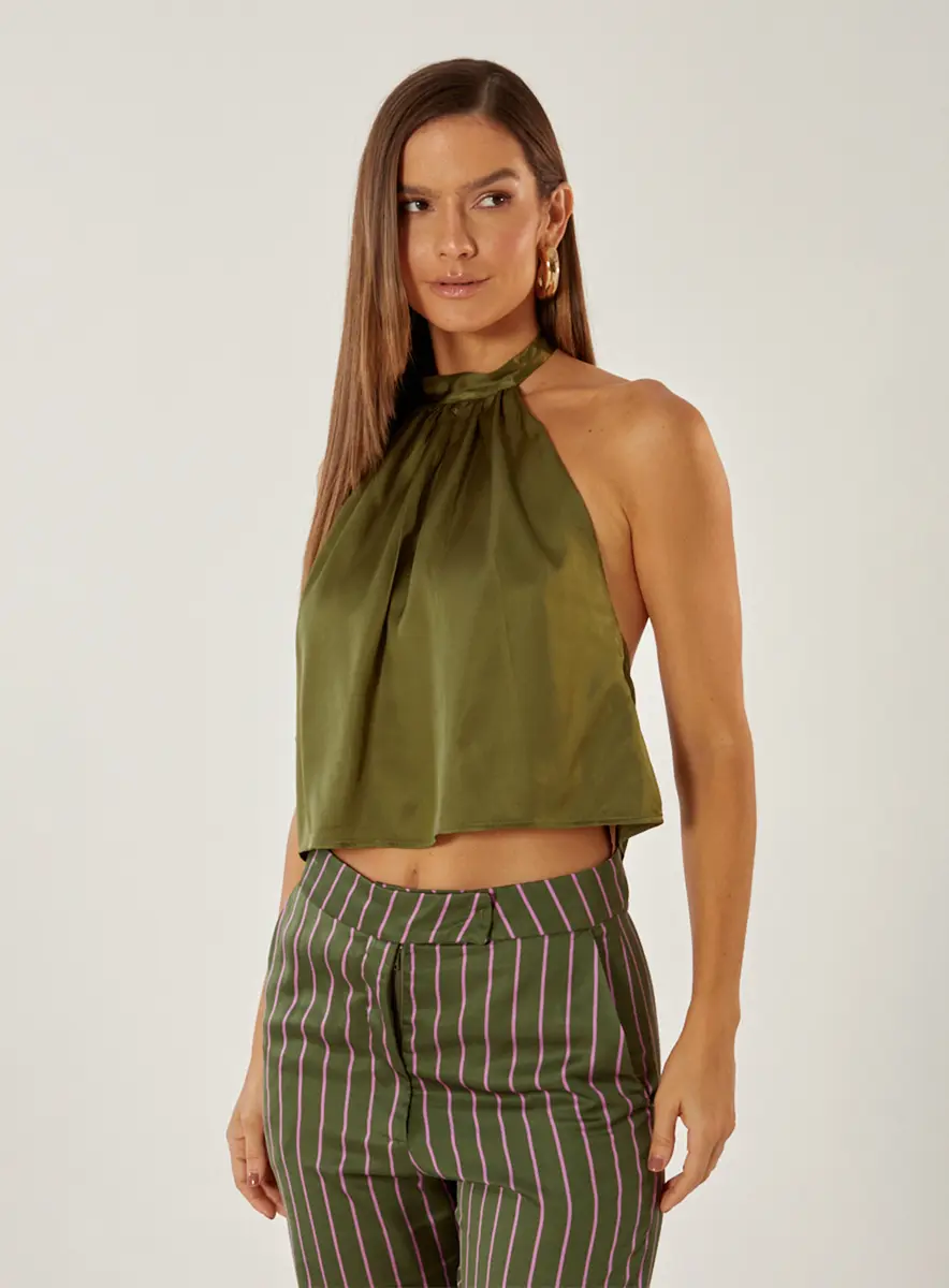 Blusa Frente Única Lilas Souisy