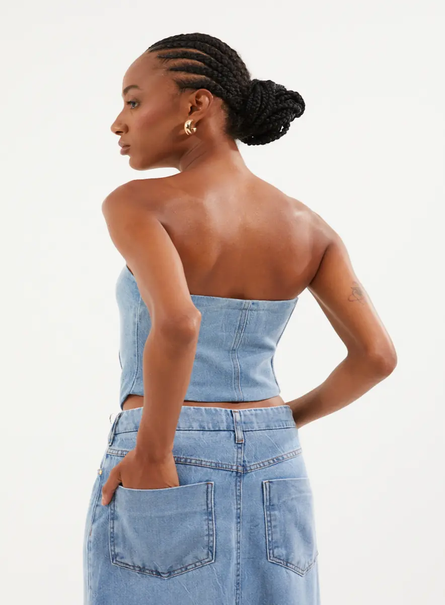 Top Jeans Índigo Souisy