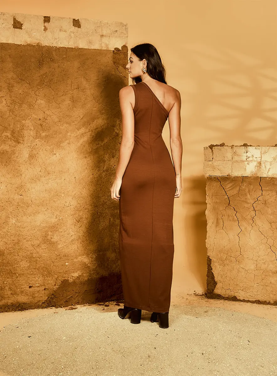 Vestido Isy Marrom Malfitano Souisy