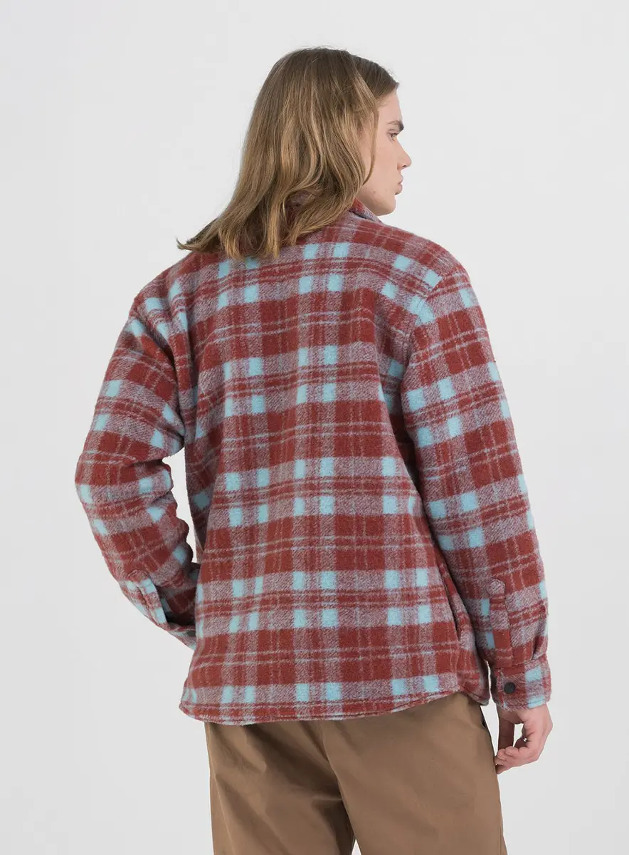 Casaco Masculino Oversized Em Lã Com Estampa Estampados Lcecci