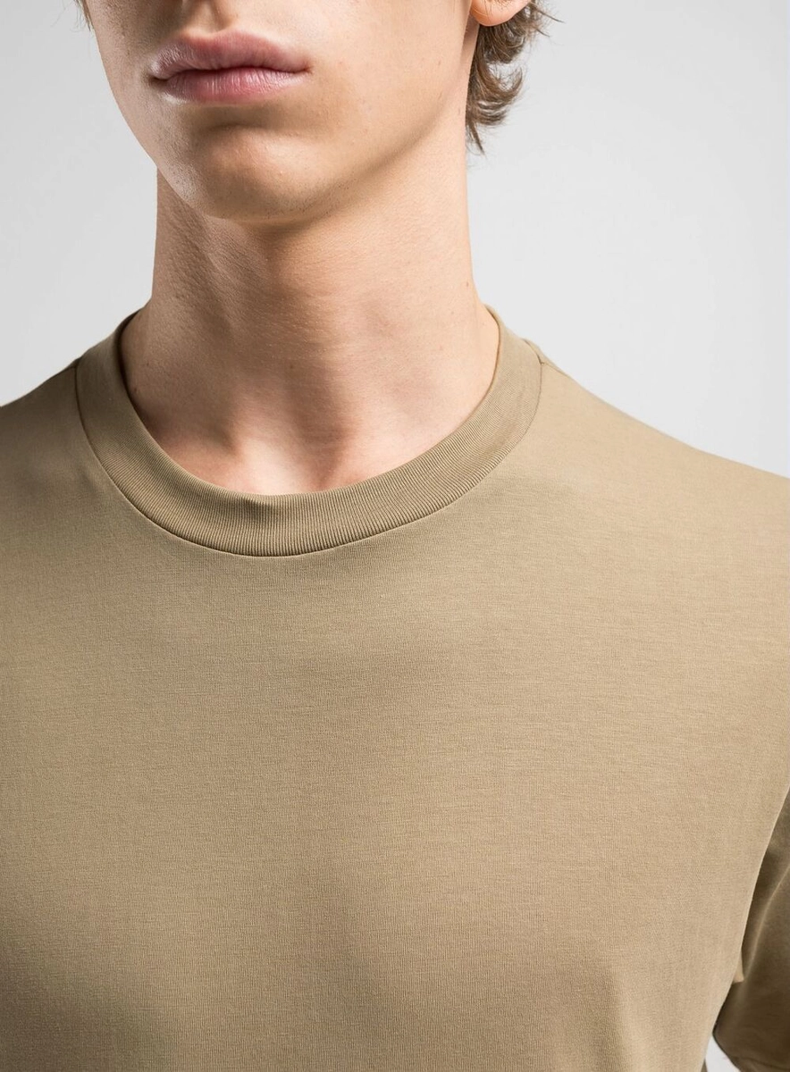 Camiseta Masculina Caimento Reto Manga Curta Preto Lcecci