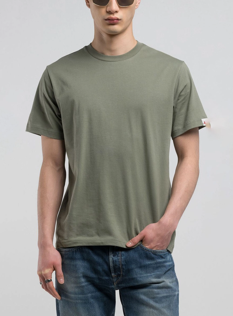 Camiseta Masculina Caimento Reto Manga Curta Preto Lcecci