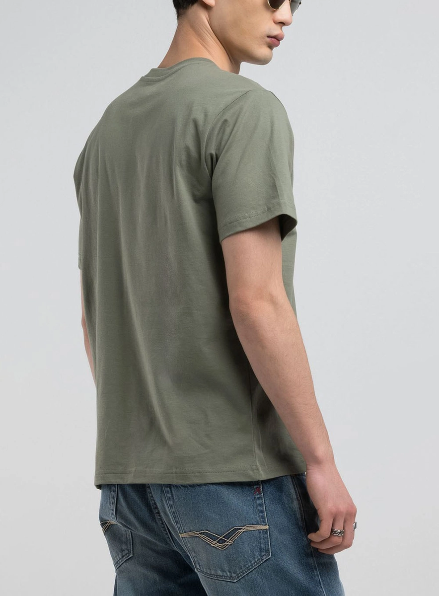 Camiseta Masculina Caimento Reto Manga Curta Preto Lcecci