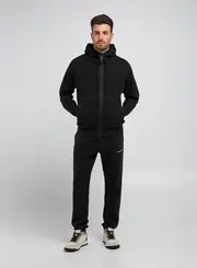Jaqueta Masculina Corte Reto Com Capuz