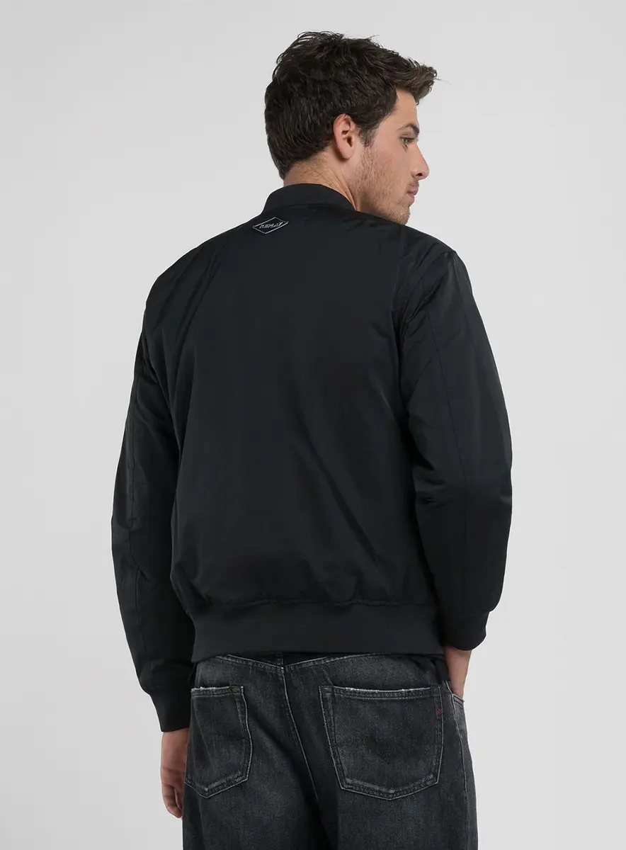 Jaqueta Masculina Bomber Air Force Preto Lcecci