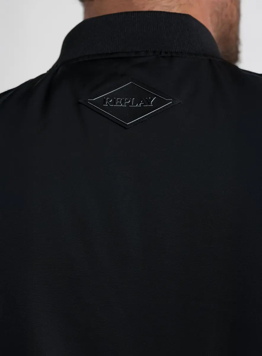 Jaqueta Masculina Bomber Air Force Preto Lcecci