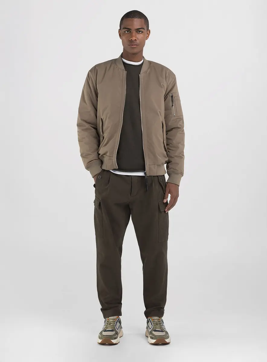 Jaqueta Masculina Bomber Air Force Preto Lcecci