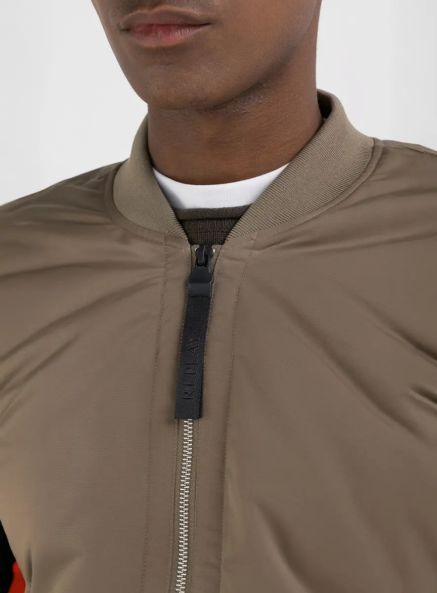 Jaqueta Masculina Bomber Air Force Preto Lcecci