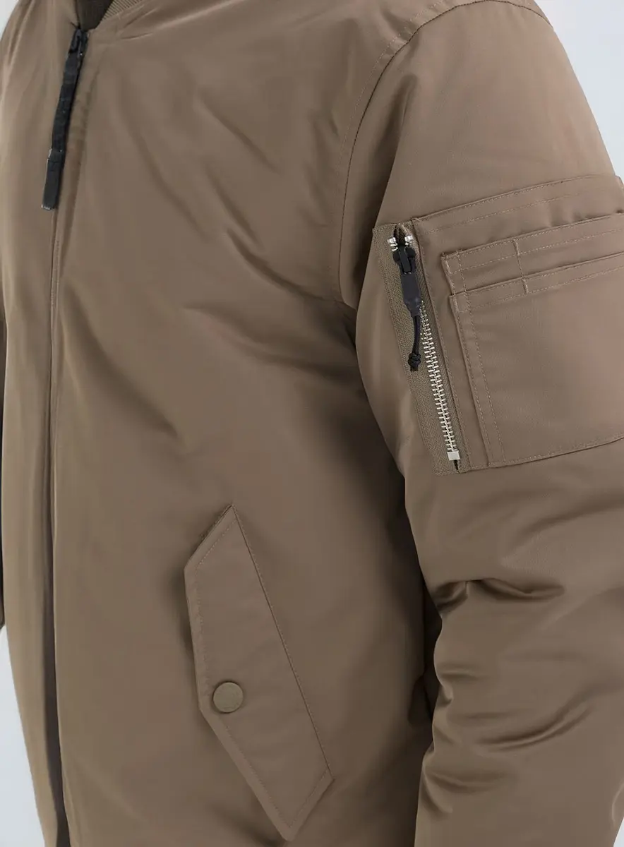Jaqueta Masculina Bomber Air Force Preto Lcecci