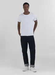 Camiseta Masculina Ajustada Gola Ampla