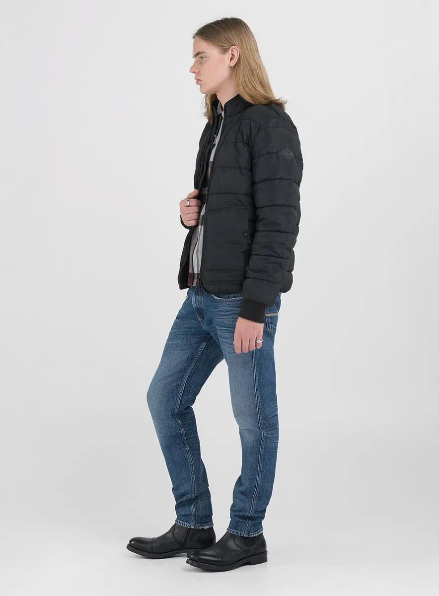 Jaqueta Masculina Puffer Replay Preto Lcecci