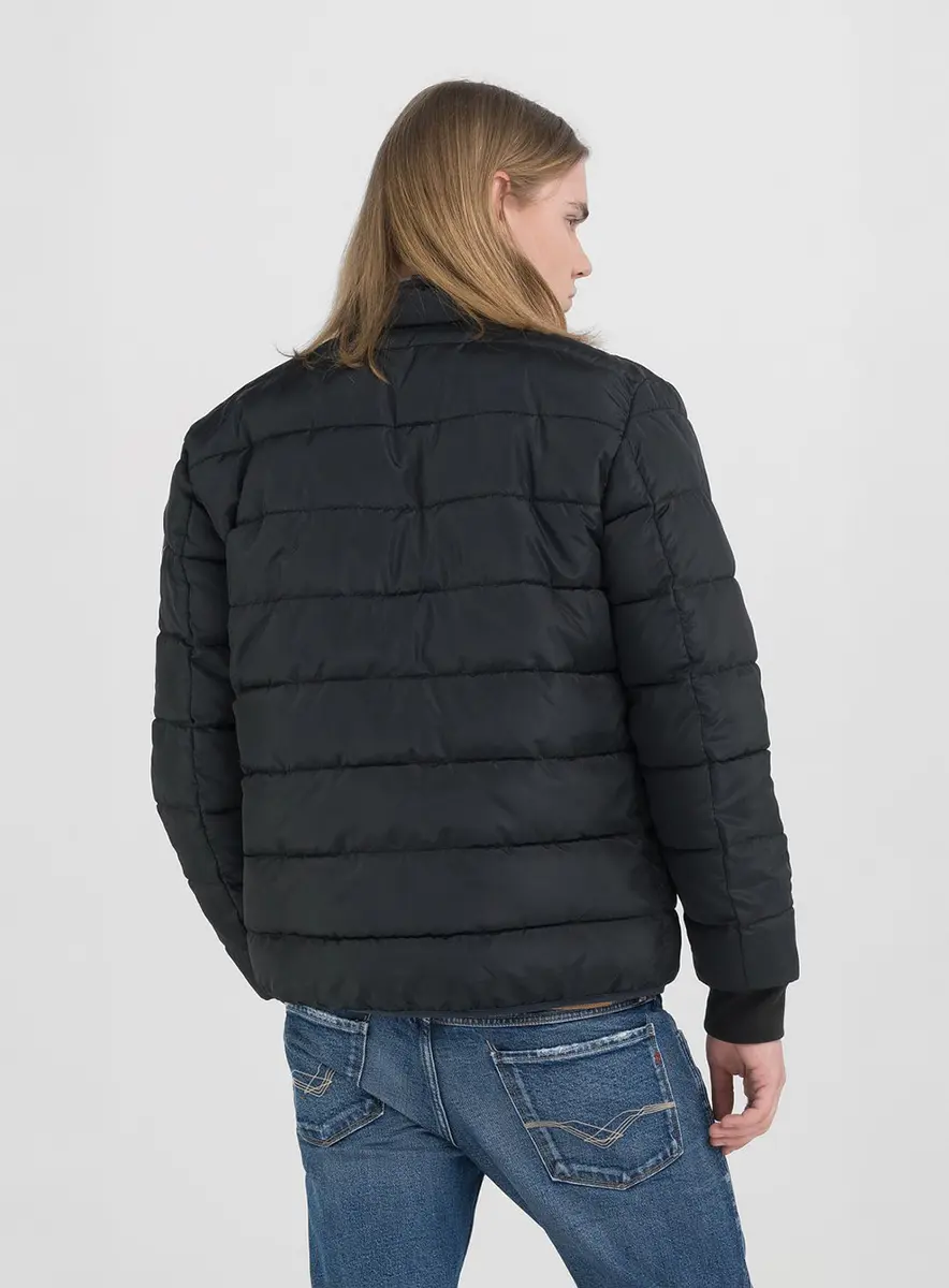 Jaqueta Masculina Puffer Replay Preto Lcecci