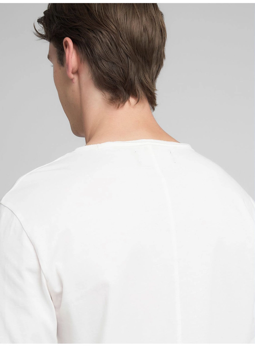T-shirt Manga Longa Regular Preto Lcecci