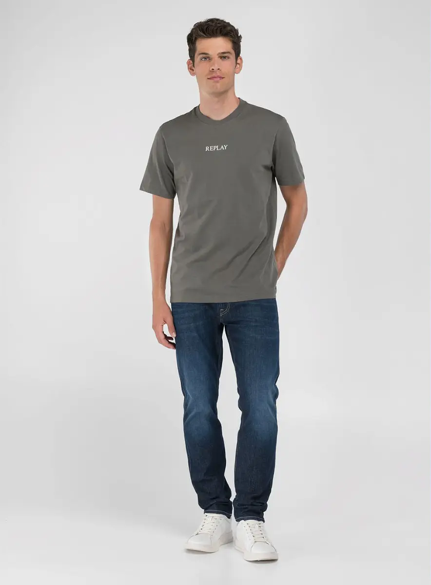 Camiseta Masculina Over Com Logo Minimalista Preto Lcecci