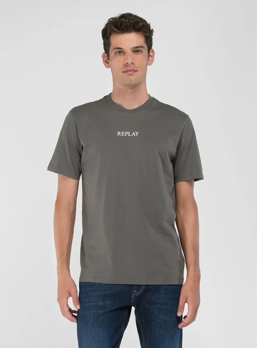 Camiseta Masculina Over Com Logo Minimalista Preto Lcecci