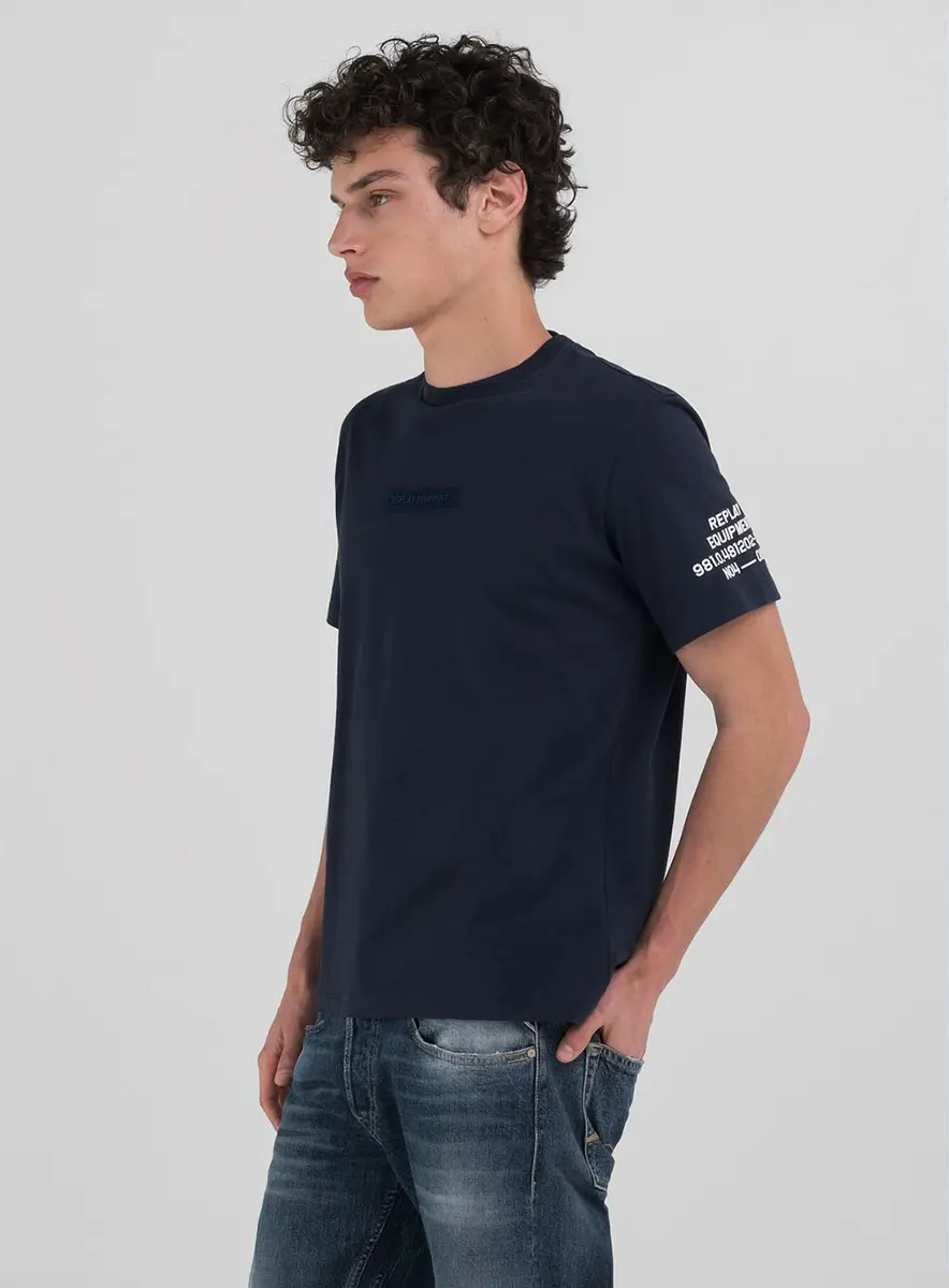 Camiseta Masculina Regular Oceano Preto Lcecci