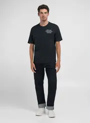 Camiseta Masculina Oversize Replay Marrom