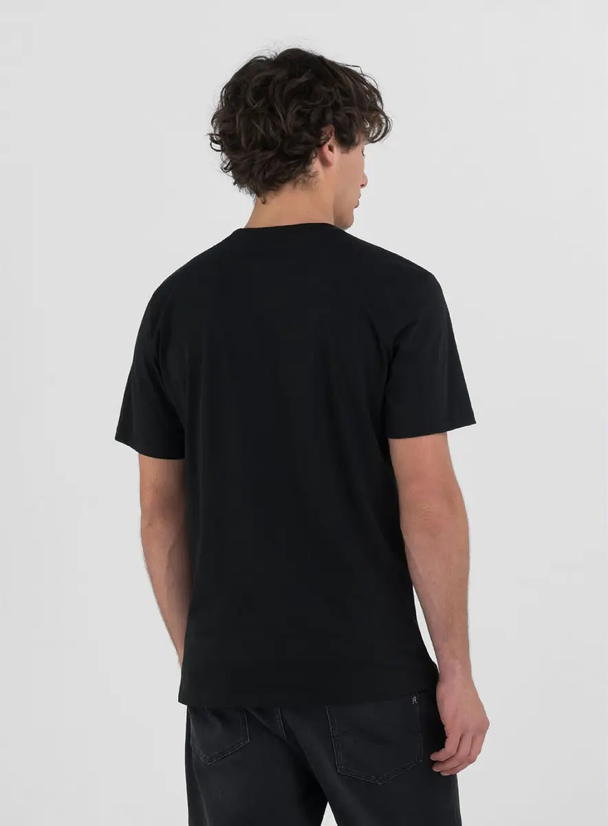 Camiseta Garage Skull Roses Preto Lcecci
