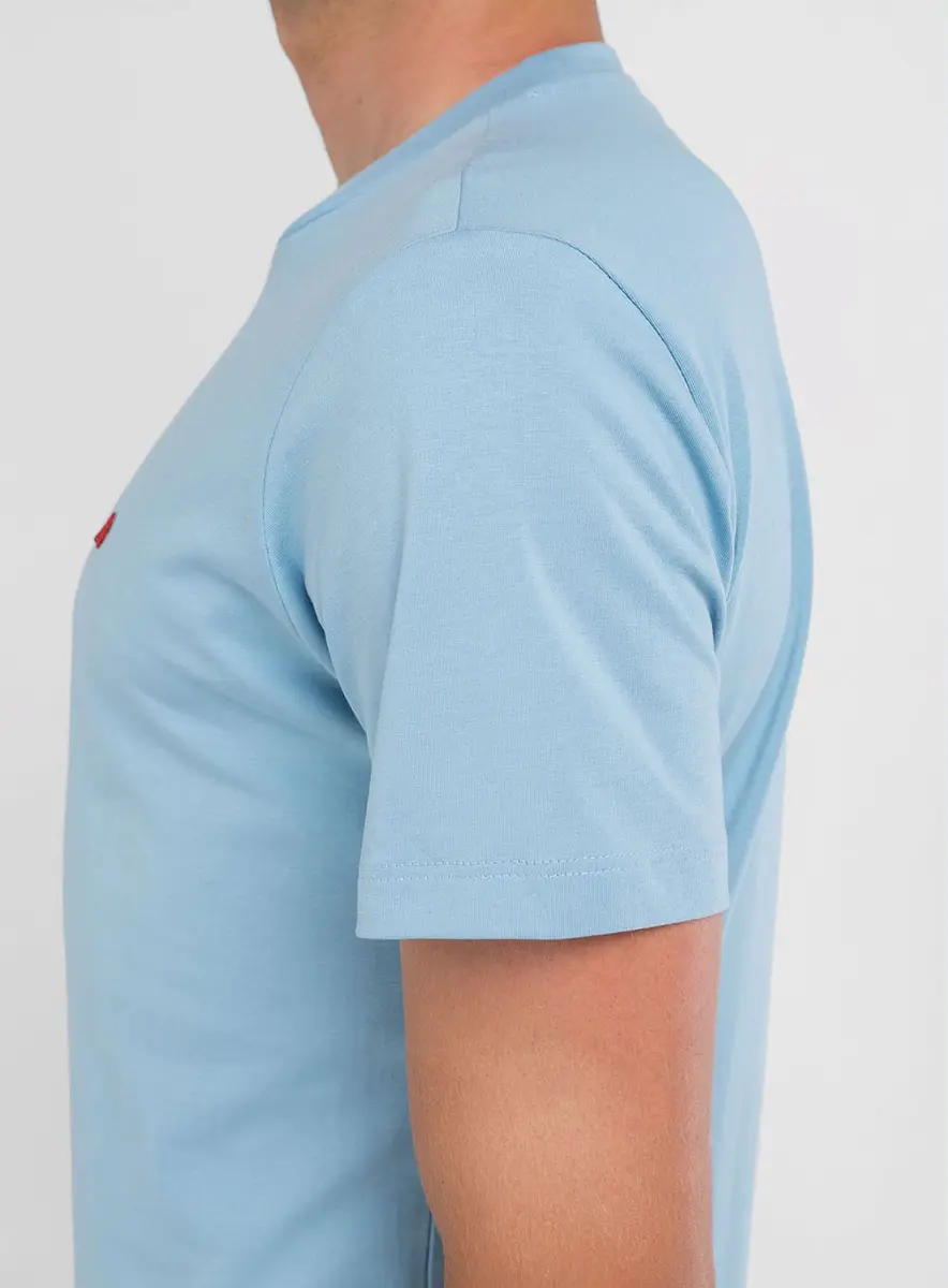 Camiseta Masculina Reta Manga Curta Preto Lcecci