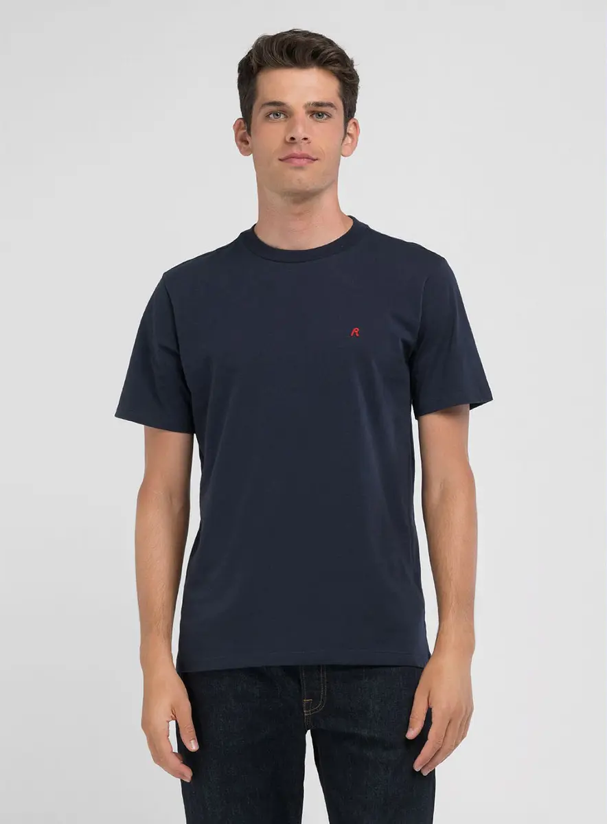 Camiseta Masculina Reta Manga Curta Preto Lcecci