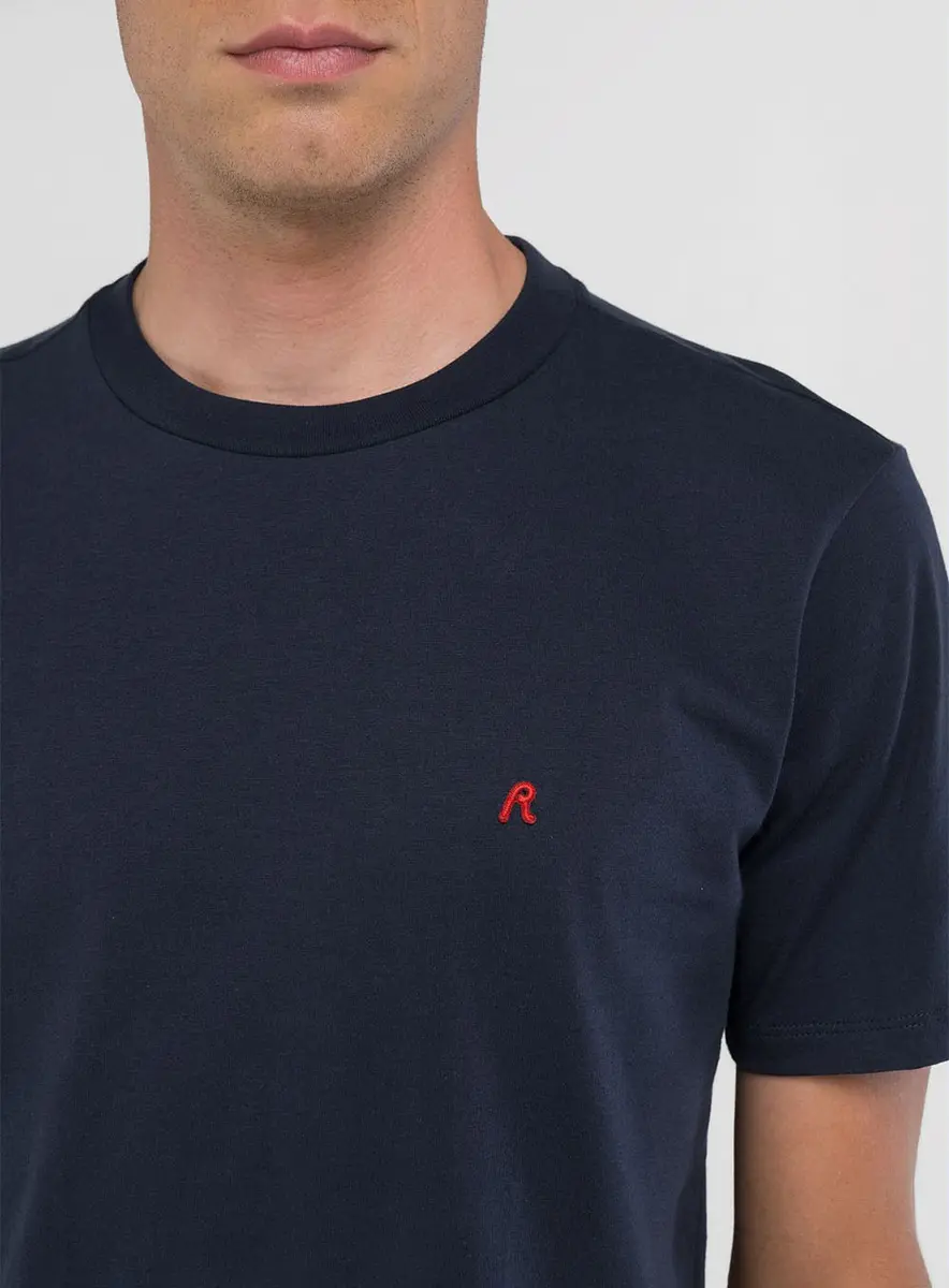Camiseta Masculina Reta Manga Curta Preto Lcecci