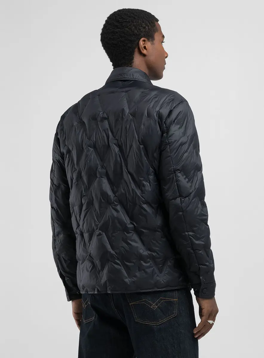 Jaqueta Masculina Acolchoada Replay Preto Lcecci