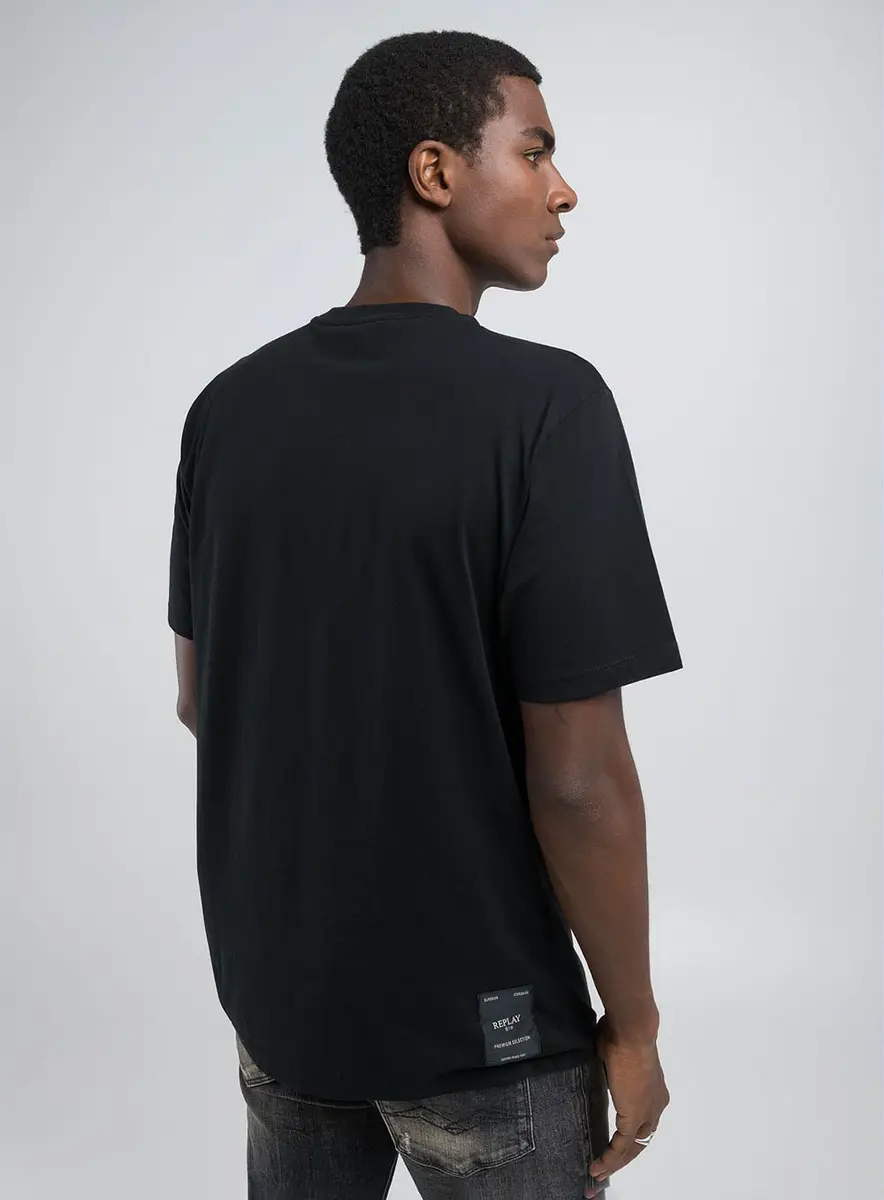 Camiseta Masculina Regular Define Preto Lcecci