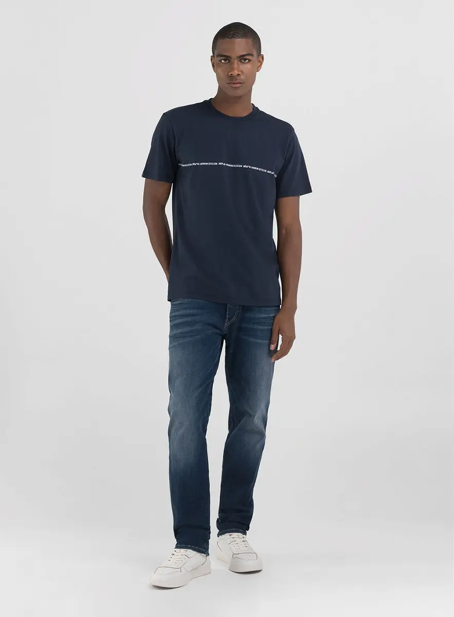 Camiseta Masculina Regular Define Preto Lcecci