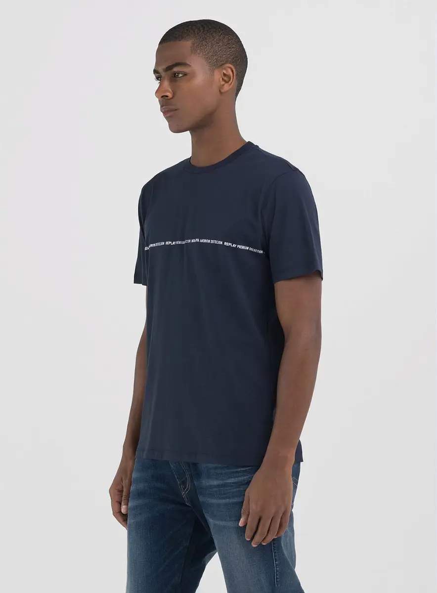 Camiseta Masculina Regular Define Preto Lcecci