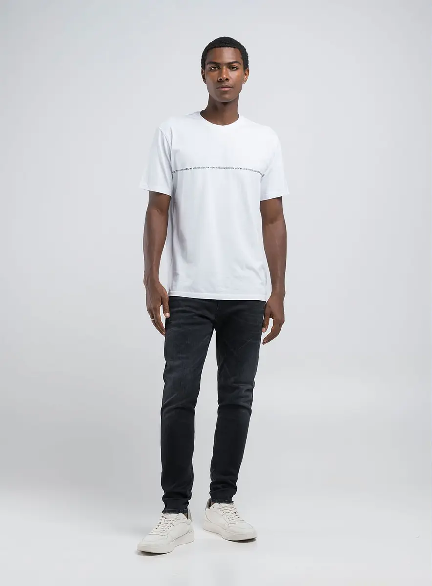 Camiseta Masculina Regular Define Preto Lcecci