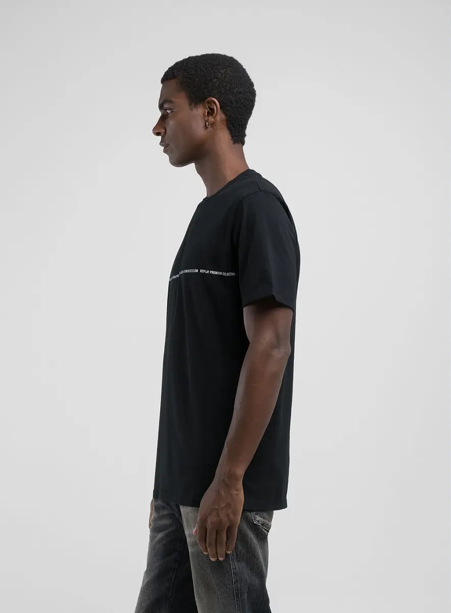 Camiseta Masculina Regular Define Preto Lcecci