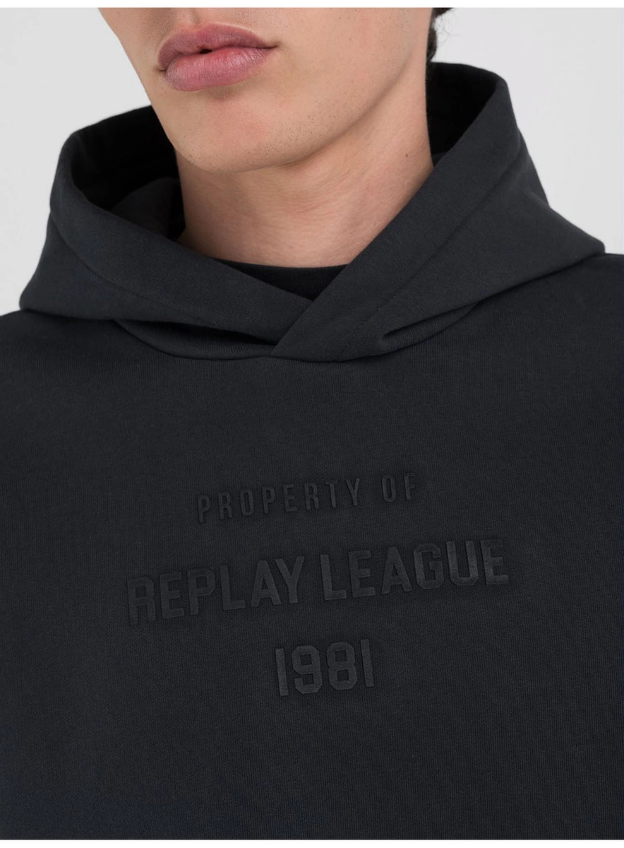 Blusão Moletom Capuz League Preto Lcecci