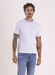 T-shirt Regular Listrada Navy