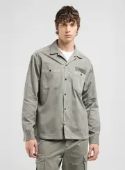 Camisa Tinturada Com Bolsos