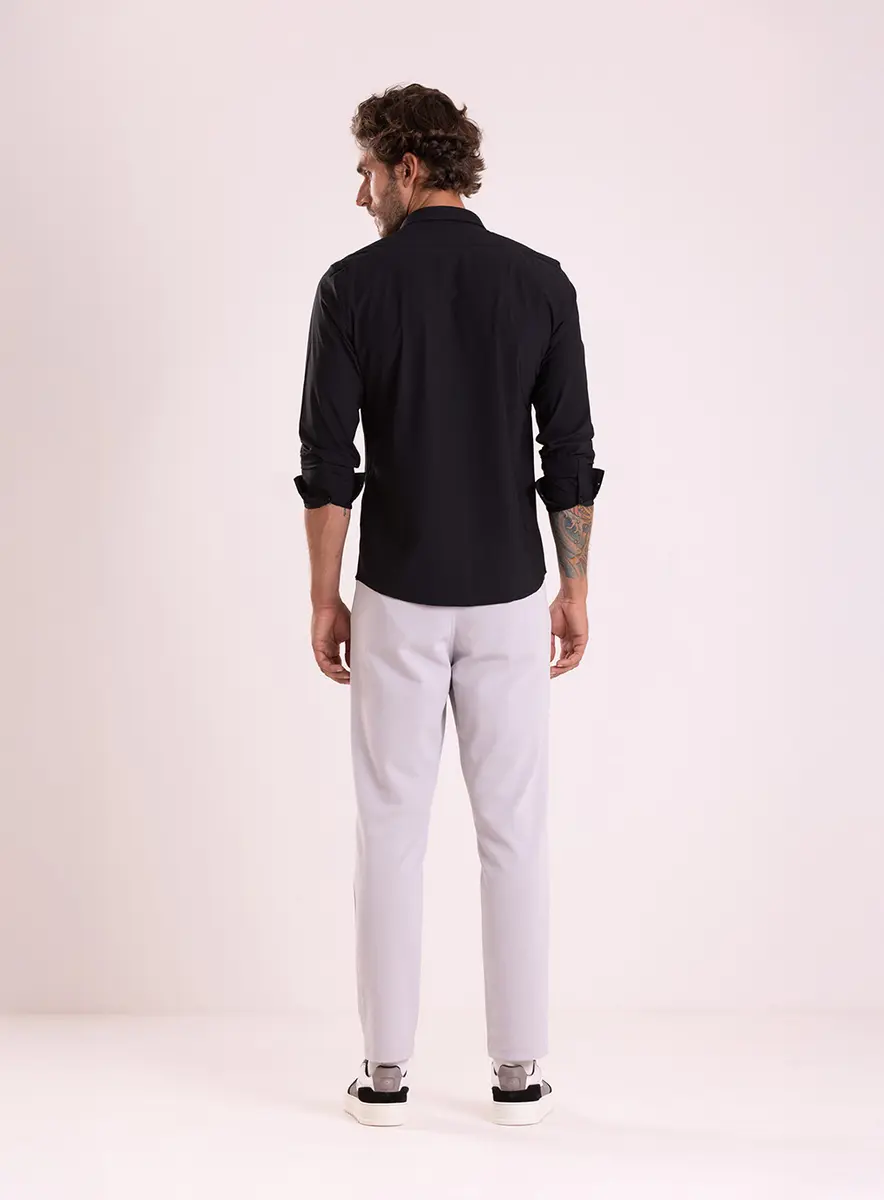 Camisa Regular Easytech Preto Lcecci