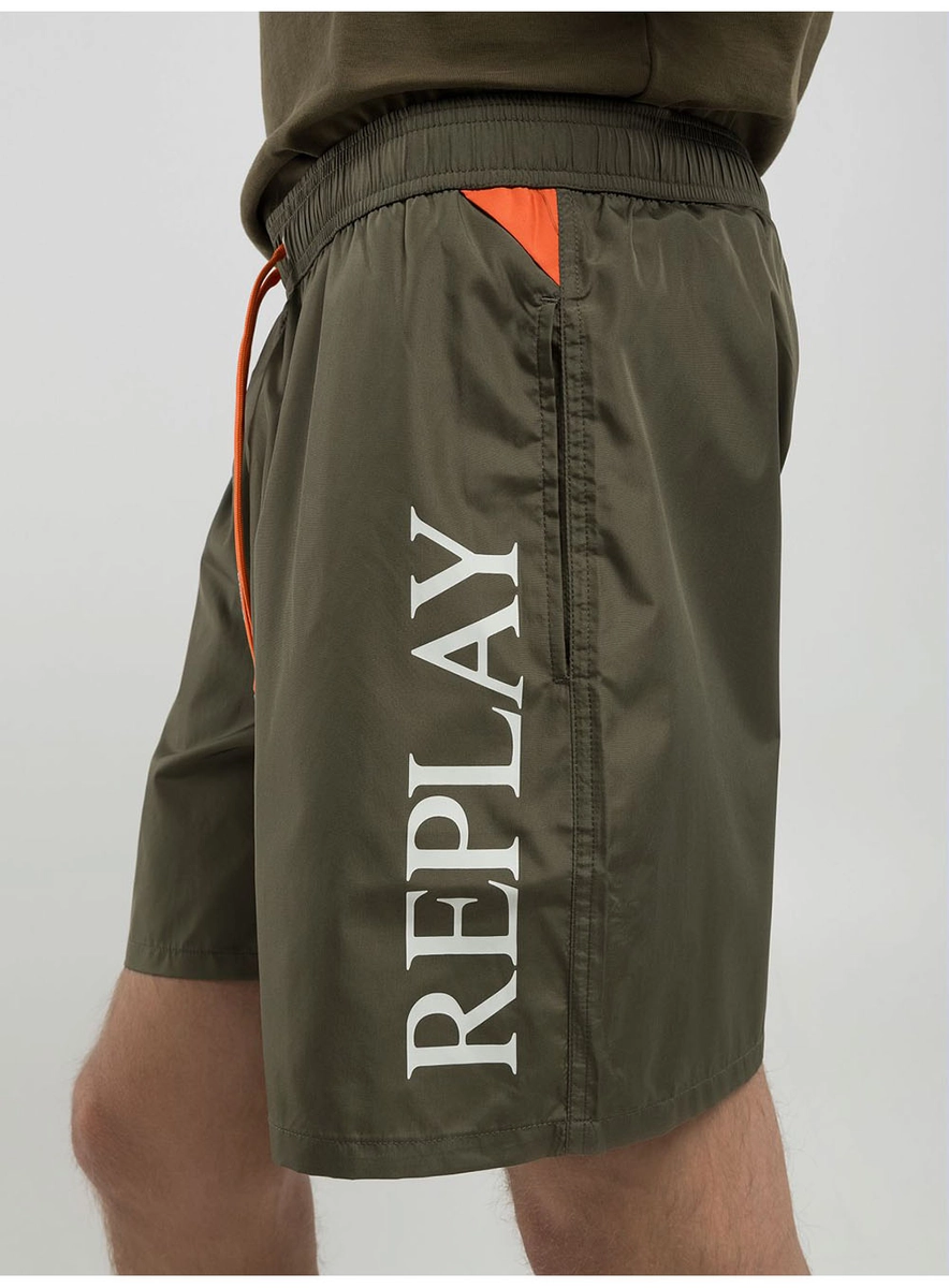 Beachshort Superlogo Amarelo Telephone Lcecci