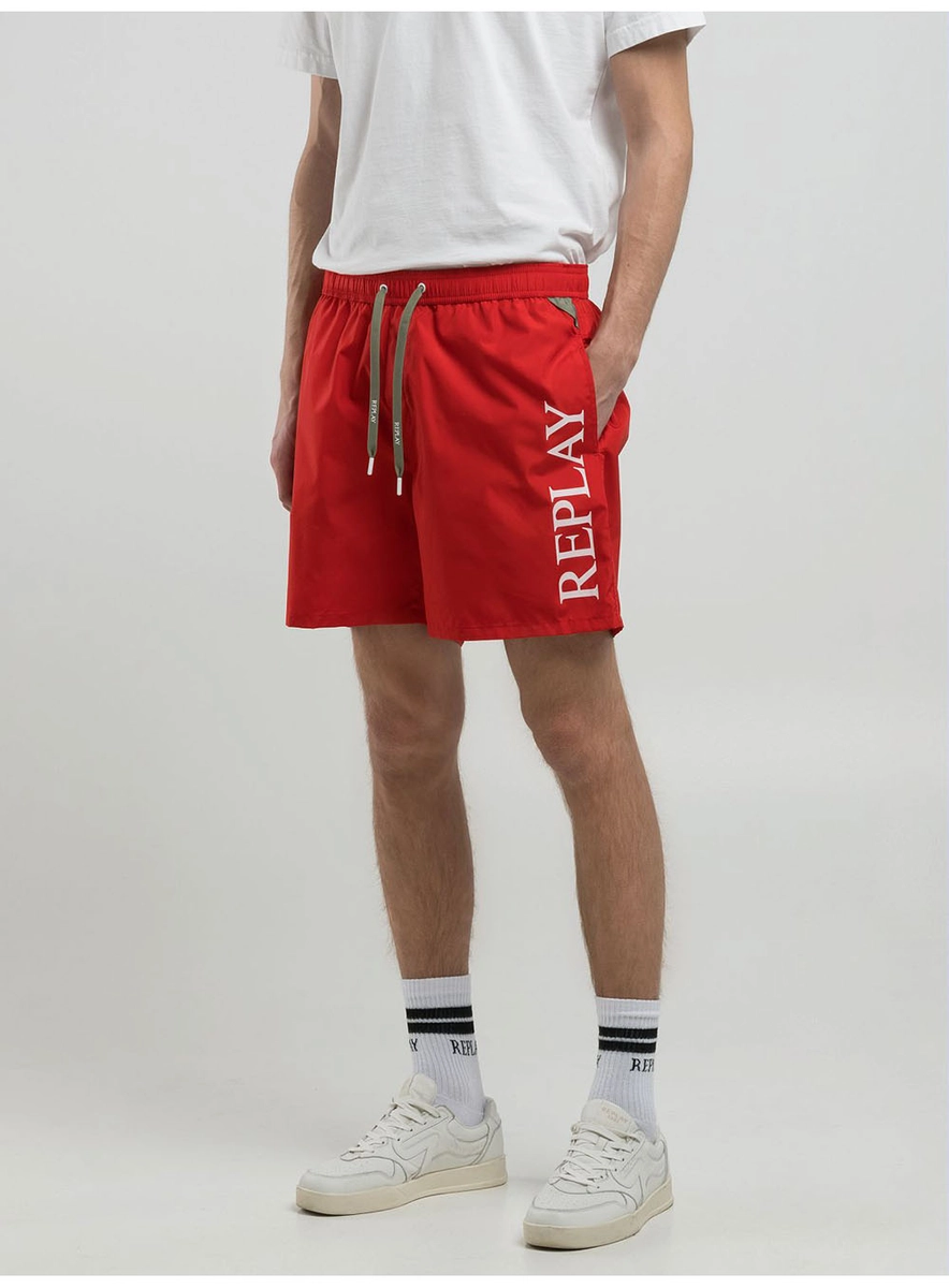 Beachshort Superlogo Amarelo Telephone Lcecci
