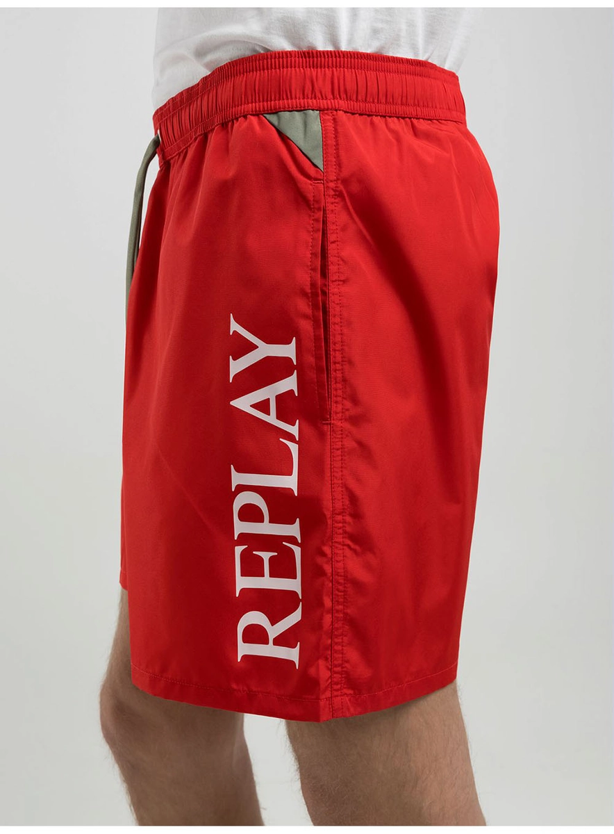 Beachshort Superlogo Amarelo Telephone Lcecci