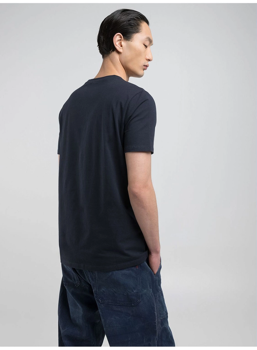 Camiseta Regular Slim Preto Replay