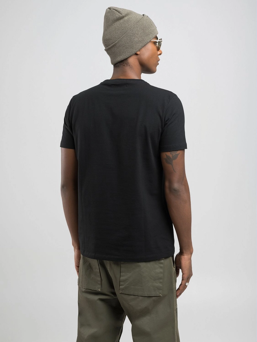T-shirt Regular Slim Preto Lcecci