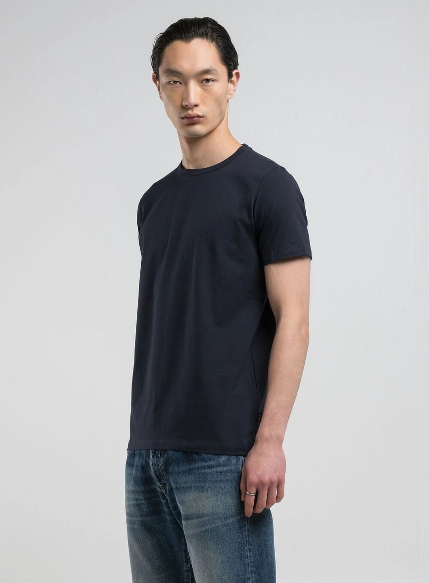 T-shirt Regular Slim Preto Lcecci