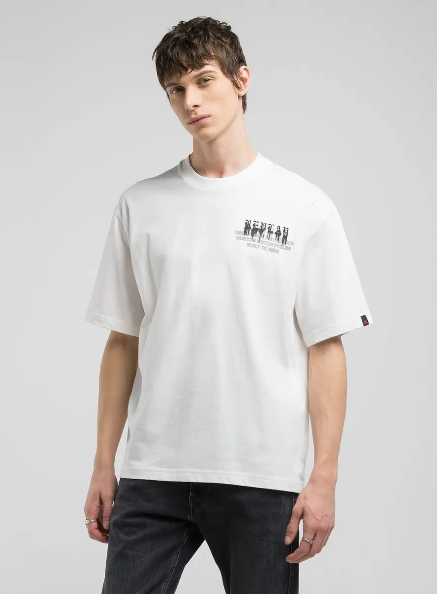T-shirt Over Estampada Frente E Costas Off Shell Lcecci