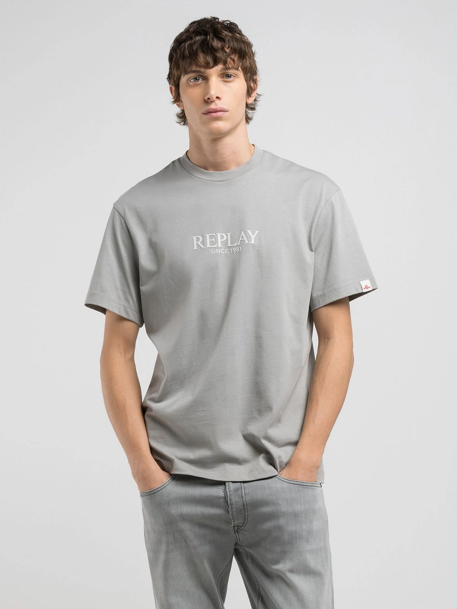 T-shirt Relaxed Estampa 3d Preto Lcecci