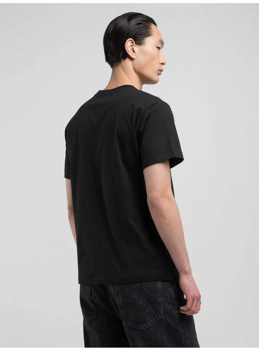 T-shirt Regular Preto Lcecci