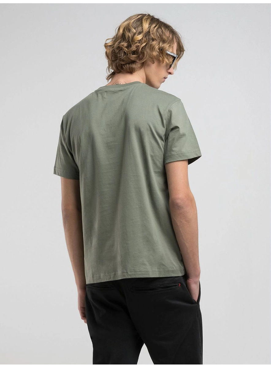 Camiseta Regular Verde Replay